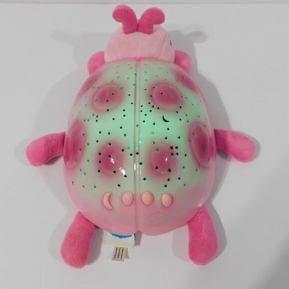 Cloud B Twilight Ladybug Pink Constellation Nightlight Kids Baby Plush - Picture 6 of 7